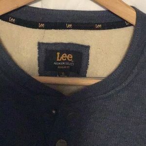 Lee brand faux Sherpa lined sweatshirt size XL